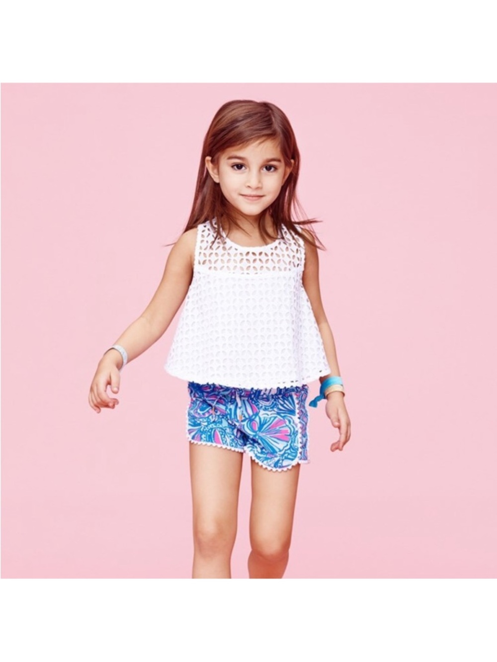 Lilly Pulitzer x Target Eyelet Tank